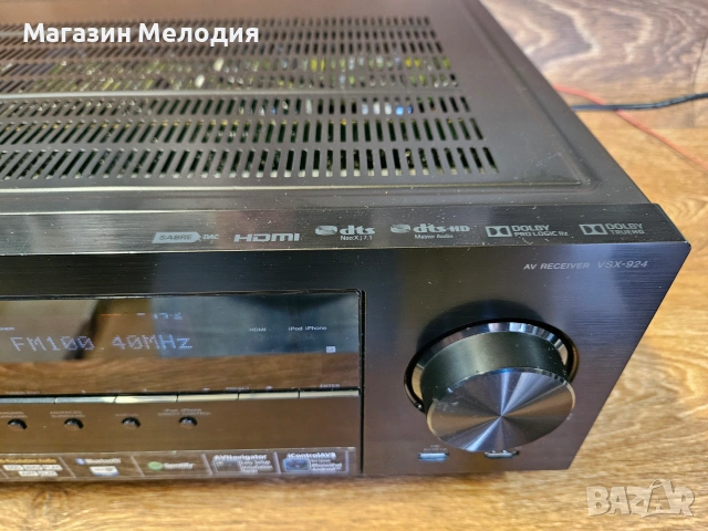 Ресивър Pioneer VSX-924-K 7.2-канален AV – Ултра мощност и дигитално съвършенство за домашно кино, снимка 13 - Ресийвъри, усилватели, смесителни пултове - 55132081