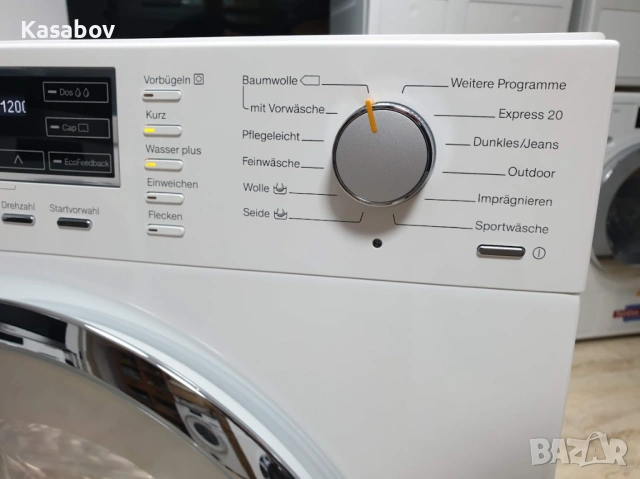 Miele W1 - TwinDos - Подсветка - Пералня Миеле 12м Гаранция, снимка 3 - Перални - 54637954