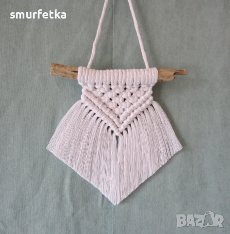 Макраме пано, снимка 2 - Декорация за дома - 53952505