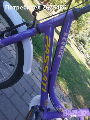 Продавам детски велосипед за момиче PASSATI BERNICE 20", снимка 10 - Велосипеди - 55329872