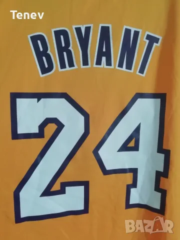 Los Angeles Lakers Kobe Bryant Adidas оригинален потник Коби Брайънт Лейкърс L, снимка 3 - Тениски - 38746155