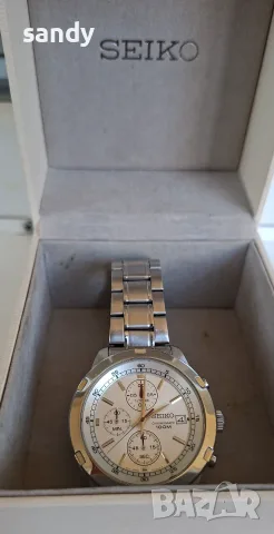 Seiko Chronograph 100m Japan, снимка 2 - Мъжки - 55509400