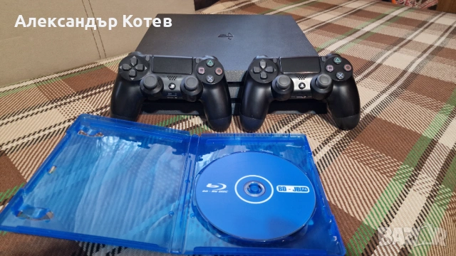 Playstation 4 PRO PS4 1 TB с GoldHen отключена с над 40 игри FIFA 26 Ragnarok, снимка 5 - PlayStation конзоли - 54493632