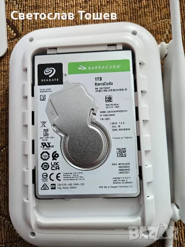 Продавам NVR видеорекордер+HDD 1TB, 2.5 Inches, Seagate, снимка 5 - Комплекти за видеонаблюдение - 55584555