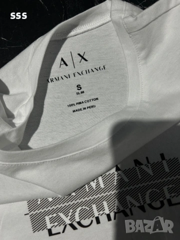 Дамска тениска Armani Exchange, S, снимка 2 - Тениски - 54717931