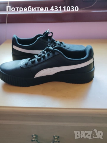 Кожени маратонки Puma 42 номер , снимка 6 - Маратонки - 53808029