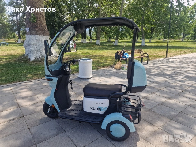 електрическа триколка kuba grape 25max 500w, снимка 6 - Мотоциклети и мототехника - 54959166