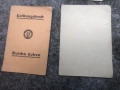 ЛОТ стари немски документи WWII - WEHRMACHT - ОРИГИНАЛ, снимка 4