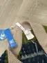 CUPSHE многоцветни разкроени плетени панталони за плаж M, снимка 7