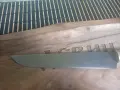 Уникален ръчно изработен нож с дръжка от рог и кожена кания, снимка 3