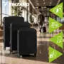 Комплект куфари за багаж 3 в 1 / Комплект от 3 куфара за пътуване с колелца - налични в 3 цвята, снимка 5