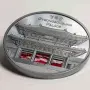 5 oz. - 25 долара 2024 Палау - Двореца  Кьонбоккун в Сеул - Tiffany Art, снимка 8