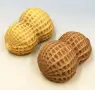 3D 3 Фъстъка Фъстък плодов десерт мус шоколад сладкиш силиконов молд формакорпусни десерти, снимка 2