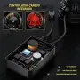 Чисто нови H7 LED Крушки DeveChos 160W 30000LM Canbus 6500K (1:1 размер)  , снимка 4