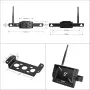 Чисто нова безжична система камера за задно виждане Haloview MC5111 5" 720P HD IP69K DVR за кемпер.., снимка 5