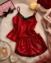 Victoria's Secret Дамска Лятна Пижама Горнище Потник И Къси Панталонки - 13 Цвята Код SK1974, снимка 2