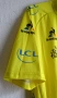 Ново Tour De France LCL Team жълто трико вело джърси тениска , снимка 3