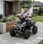 Детско акумулаторно ATV 6V 25W – Електрическо ATV с LED светлини за деца 1.5+ години, черно, снимка 2