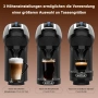 Кафемашина 19 Bar KOTLIE EM-308B 5-в-1, подходяща за капсули и мляно кафе., снимка 5