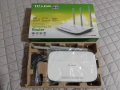 Само за 19 евро ! Много бърз рутер Tp-link с 3 антени, адаптер и кутия, снимка 2
