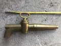 старинен огромен, бронзов кран /канела, чучур/, снимка 4