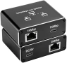 Нов Ethernet Adapter 1 в 2 RJ45 Type-C 1000Mbps за 2 устройства Адаптер интернет, снимка 1