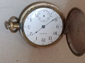 позлатен джобен часовник Waltham, снимка 1