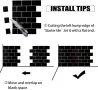 3D стикери за плочки, 30,5 см x 30,5 см, 10 броя самозалепващи се стенни плочки, снимка 5