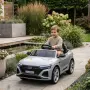 Детска акумулаторна кола ауди 12 V, дистанционно управление, снимка 2