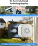 3MP WiFi камера за прозорец с магнитен монтаж и нощно виждане, снимка 5
