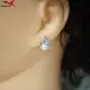 Обеци с платинено покритие 211223, снимка 3
