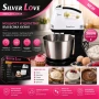 Silver Love MM-133B Миксер с купа 300W / 7 скорости / Въртяща се купа, снимка 10