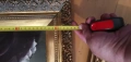 Старинна картина масло върху платно,, Моцарт '' , снимка 2