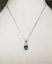 Ръчно колие с естествен австралийски двуцветен Сапфир 1.22ct VVS с верижка и Сертификат, снимка 8