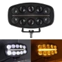 LED Халоген Фар DRL бяла/жълта светлина – 12-24V за джип, камион, агротехника 9 инча, снимка 1