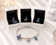Сребърен талисман 925 Pandora Dragonfly, снимка 2