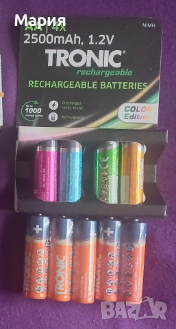 Лампички и батерии, снимка 8 - Батерии, зарядни - 52967724