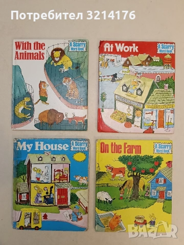 On the Farm. A Scarry Word Book - J. D. Bevington (1975, Hardcover)