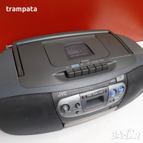 НАЙ ДОБРАТА ОФЕРТА Радиокасетофон JVC RC-QS10, снимка 4 - Радиокасетофони, транзистори - 54773369