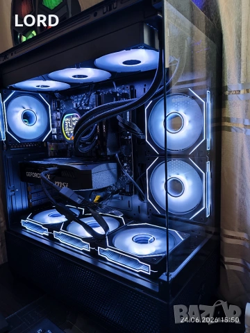 Брутален i9 14900KF, RTX 5070 12GB, RAM 32GB DDR5 6000, SSD 2TB NVME - Гаранция!, снимка 2 - Геймърски - 55036146