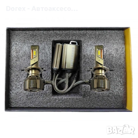 LED крушки (диоден комплект) Nakamoto М5 - H1/H4/H7/H8/H9/H11/ HB3/HB4/9012, снимка 6 - Аксесоари и консумативи - 55047847