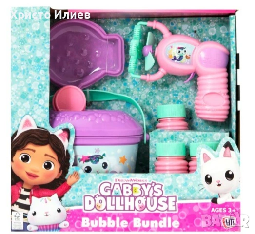 Комплект за сапунени мехурчета балони Gabbys Dollhouse 