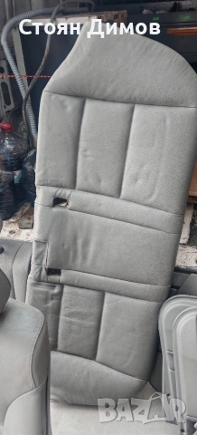 Сив салон за БМВ Е61, снимка 3 - Части - 54240786