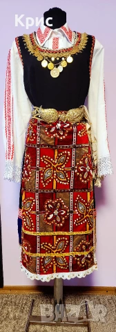 Цяла традиционна странджанска народна носия