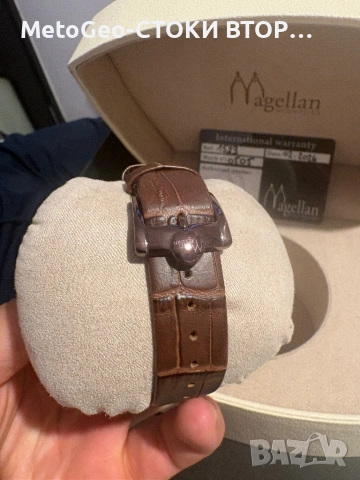 Луксозен часовник Magellan Swiss Watches – нов , снимка 3 - Мъжки - 54391765