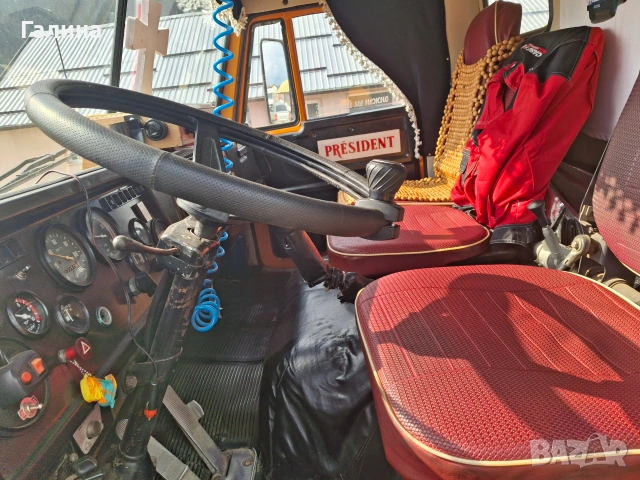 Продавам KAMAZ в перфектно състояние!Напълно обслужен нови гуми има и заден капак!, снимка 5 - Камиони - 55002528