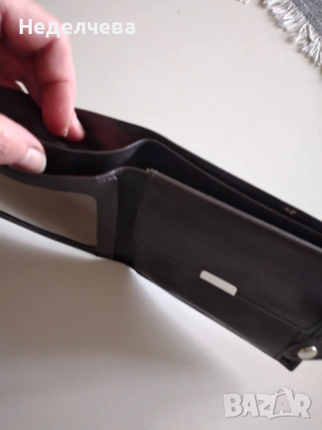 Мъжки кожен портфейл, снимка 2 - Портфейли, портмонета - 54369271