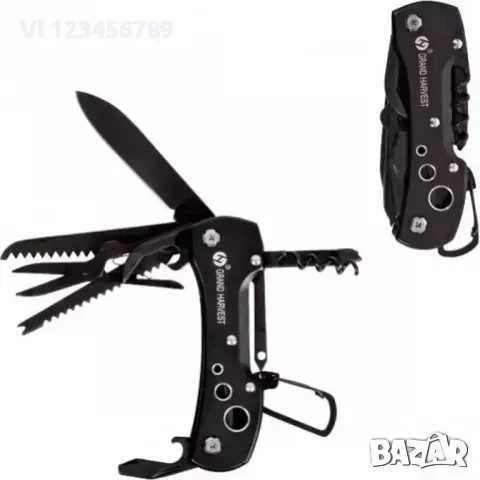 Качествен комбиниран нож 13 в 1 Grand Harvest , снимка 2 - Ножове - 54001459