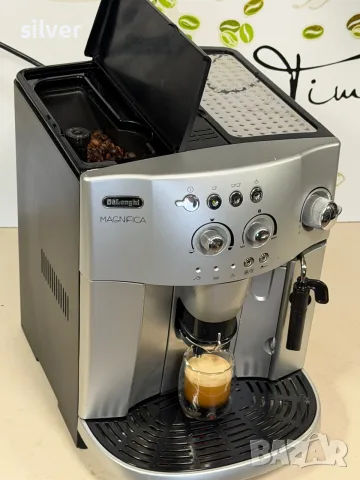 Кафемашина кафе автомат delonghi magnifica с гаранция, снимка 6 - Кафемашини - 55470649