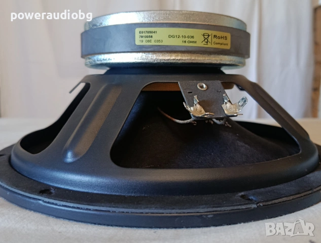 Китарни 10 инчови говорители Eminence 10 Inch Bass Speaker Fender Rumble 250 Watt 16ohm - 2 броя, снимка 5 - Тонколони - 54983127